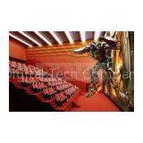 Hydraulic Motion Chair With Vibration / Spray Function , 9 / 12 / 24 Seats Small 3d Theater System thumbnail-1