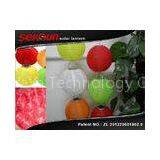 Seksun 0.2W Colorful Solar Nylon Lanterns Outdoor With 600MAH Ni-MH Battery thumbnail-1