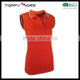 T056-3543R OEM Red Cotton Polo Shirts In China New Design Polo T Shirt thumbnail-1