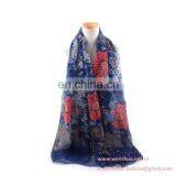 2016 Solid Sunflower Printed Scaf Ladies Rural Style Viscose Shawl thumbnail-2