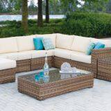 PE Rattan Outdoor Garden Furniture Comfortable  Hotel Environmental Protection