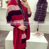 Solid Cashmere Textile Scarf Shawl Autumn for Women Cape Fringe Fashion Scarves thumbnail-6