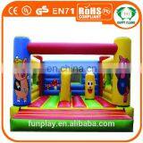 HI Funny and New Style Game 0.55mm PVC Inflatable Bounce Castle Moon Castle Commercial Inflatable Castle Bouncy Slide for Kid thumbnail-5
