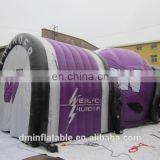 Hot Sale Promotion Oxford Purple Giant Inflatable Football Helmet Sports Tunnel thumbnail-3