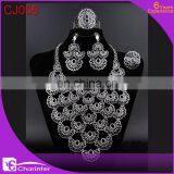 Jewelry Set 18k Gold Fashion Jewelry Set Big Costume Jewelry Set African Jewelry Sets thumbnail-2