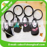 popular cartoon figure shaped metal keychain for childern