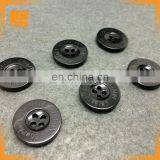 Round Clear 4 Hole Custom Made Plastic Button for Garment
