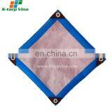 BLUE & SILVER CANVAS - EYELET, PP ROPE, CORNER BAR REINFORCEMENTS thumbnail-1