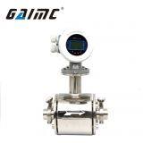 GMF200 Tri-clamp food grade sanitary electromagnetic batch control flow meter