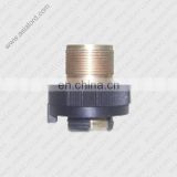 Mini brass gas adapter for cylinder