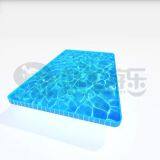 China Factory Above Ground Metal Frame Swimming Pool for Sale thumbnail-1