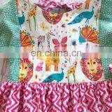 Toddler Girl Summer Cotton Dress Cute Printed Vintage Kids Dresses thumbnail-3