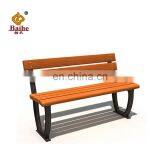 Patio Street Furniture Recycled Plastic Wooden Long Bench Garden thumbnail-2
