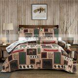 Cartoon Lightweight Summer Quilt Winter Bear 100% Polyester Animals Bedspreads thumbnail-2