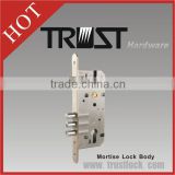 TRUST new structure type stainless steel turnable latch mortise lock
