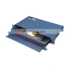 Sliding Type Fully Equipped 12 Port FC Fiber Optic Patch Panel