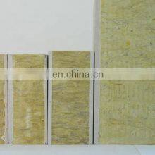 CE Certified 50MM Thickness Exterior Grade Perforated Wall Loading Cement Board PU Sealing Rock Wool Sandwich Panel Flat thumbnail-5