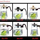Borosilicate Glass Water Pitcher, Hot Water Drinking Pitcher 700ml thumbnail-2