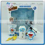 Mini Qute RC Remote Control Flying Helicopter Kawaii Anime Doraemon Cartoon Model Plastic Doll Kids Electronic Toys NO.TL607800
