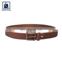 Stylish and Elegant Look Buckle Closure Type Design Anthracite Fitting Men Genuine Leather Belt Manufacturer thumbnail-3