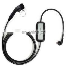 Hot Sale Product AC European Standard Type 2 32A 7KW Portable EV Charger Car Charger Charging Gun(Indicator Light Type) thumbnail-1