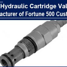 AAK Hydraulic Cartridge Valve, which does something 90% of its peers are unwilling to do, has attracted 3 Fortune 500 customers