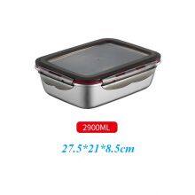 Stainless Steel Food Box, Fresh-keeping Lunch Box, Fruit Bento Box thumbnail-5