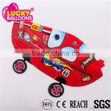 China Balloon Factory EN71approved Red Cartoon Car Shaped Foil Balloons thumbnail-4