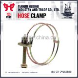 Double wire hose clamp
