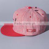 Striped Pattern Applique Beard Embroidery Male Female Custom Snapback Hats Wholesale thumbnail-5