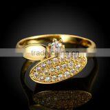 Fashion Jewelry Accessories 18k Gold Engagement Wedding Ring thumbnail-5