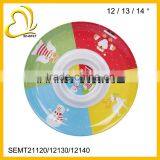 MELAMINE ROUND TRAY