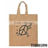 hot sale fashion promotional used jute bags