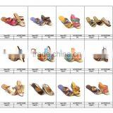 2016 PU Leather High-heeled Platform Slippers Wedge Heels Sandals Female Red White Black Mother Slippers thumbnail-2