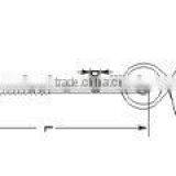 New China Products For Sale Stainless Steel Aisi 316 304 Swing Hook With Bolt&3 Nuts Hardware Carabiner Manufacture thumbnail-3