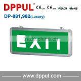 2016 Newest LED Emergency Exit Sign DP981/982 Luxury