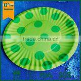 paper plate cup,colorful round paper plate,pe coated paper plate