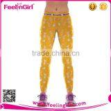 Ladies Stretchy Sports Wear Custom Fitness Leggings thumbnail-3