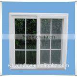 New Style Pvc Sliding Window With Grille