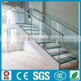 Interior Straight Tempered Glass Stair Glass Stair Prices for Sale--YUDI thumbnail-1