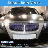 CARLIKE Waterproof Black Snake Skin Self Adhesive Sticker thumbnail-5