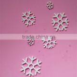 School Dormitory Exquisite White Snowflakes Stick Shelf Wall Decoration New Design thumbnail-4