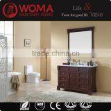 Modern Luxury Floor Standing Solid Wooden Bathroom Furniture thumbnail-1
