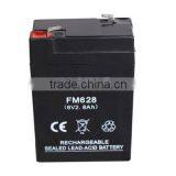 6V 2.8Ah Vrla Lead Acid Agm Battery for Security Systems thumbnail-2
