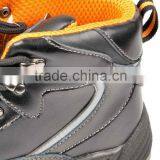 Anti-Puncture Slip Anti Static Top Smooth Leather Toe Cap Working Shoes thumbnail-6