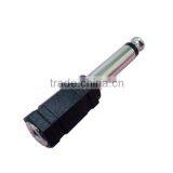 Mono 6.5 Male to 3.5 Female Black