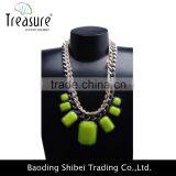 Best Price Jewelry Fashion Resin Pendant Chain Choker Necklace Pendant Jewelry Wholesale in China thumbnail-5