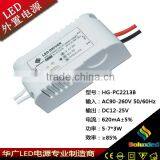Soluxled Led Power Supply/ Plastic Driver Constant Current 9w