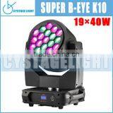 New Products 2016 Innovative Products 19X40W Super K10 K20 Bee Eye Led Moving Head Light Dj Lighting thumbnail-5