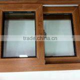 2016 New Design Japanese Windows Grills UPVC Window With White ASA Color Coating Wood Effect High Quality UPVC Profiles thumbnail-1